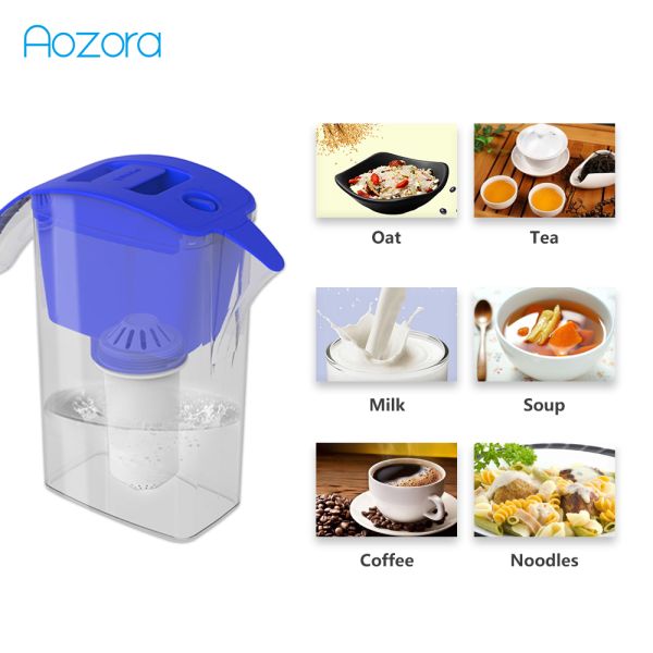 Multifunctional Water Purification Pitcher / Water Eco - Friendly Water Filter Pitcher