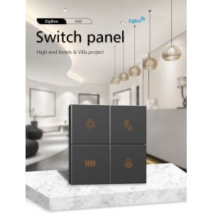 Smart Home / Villa / Hotel Tuya Zigbee Switch Scene Control Switch