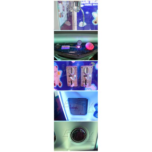 Luck Star Angel Bear EPARK Claw Crane Game Merchandiser Machine