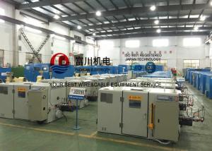 China PLC Control Copper Wire Processing Equipment For Stranding Ultra Conductor on sale