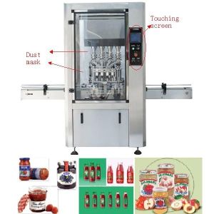 Buy cheap Sesame Paste Servo Filler Mustard Sauce Filling Machine Equipment product