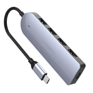 5 in 1 USB C Thunderbolt Hub MacBook Adapter with Charging Port 60W USB C PD