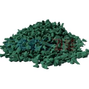 Buy cheap Particle Green Color Rubber Granules EPDM Infill Artificial Grass 6-30 Mesh product