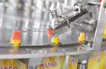Automatic 4 Nozzles Stand Up Pouch with Spout Liquid Filling Capping Machine for