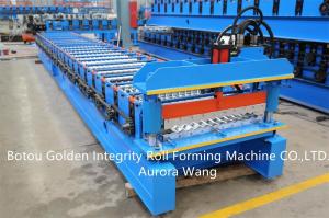 China 20m/min Corrugated Sheet Roll Forming Machine CE Corrugated Sheet Manufacturing Machine on sale