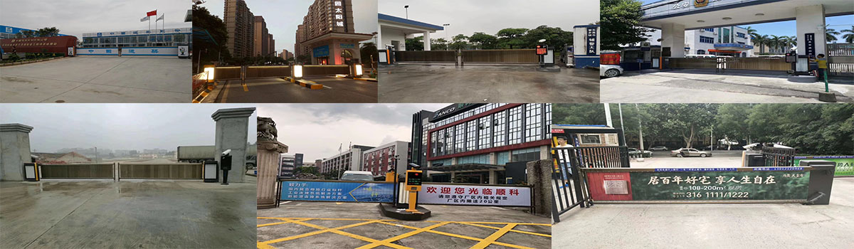30 Meters Remote Control Heavy Duty Parking Barrier Gate 140W Output Efficiency