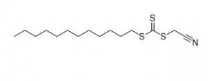 Buy cheap Metal Chelate Chromatography Cyanomethyl Dodecyl Trithiocarbonate CAS No. 796045-97-1 C15H27NS3 97% product