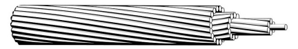 Power Net Overhead Conductor Aluminium High Voltage AA6201 Australian Spec
