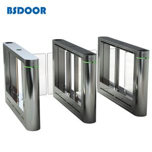 China Custom Security Unidirectional RFID Swing Gate Turnstile Access Control on sale