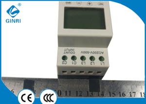 Elevator  Under Voltage Three Phase Voltage Monitoring Relay DIN Rail Mounting