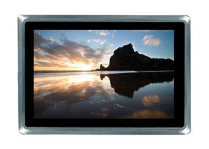 China 7 Inch TFT Capacitive Touchscreen HMI With Aluminum Shell Supporting Audio Port on sale