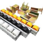 2040E Connector Sheet Metal Palcom Roller Sliding Track Joint for Pipe Rack