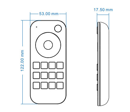4 Zone RGBW LED Controller , Led Dimmer Touch Panel With Remote Control