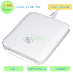 China Smart ID card reader ISO7816 contact card reader USB CCID / PC/SC protocol card reader on sale