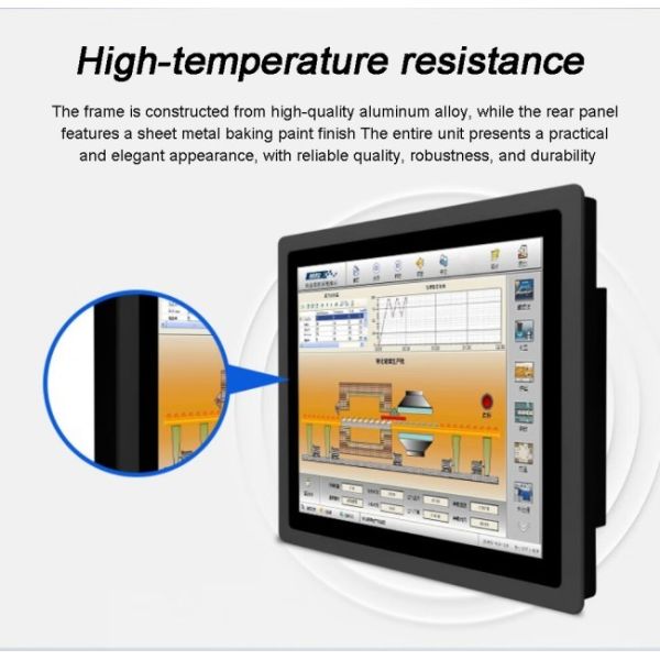 15 Inch Android Industrial Touchscreen Monitor Panel Fanless Pc Industrial Computer Android or Win 10 Monitor