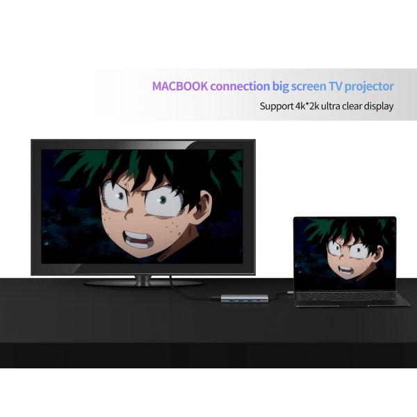 1080P USB 3.0 Video Capture Card VGA Video Grabber HDMI 4k For Macbook PC