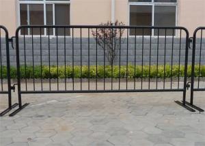 Iron Metal Flat Feet Event Crowd Control Barriers