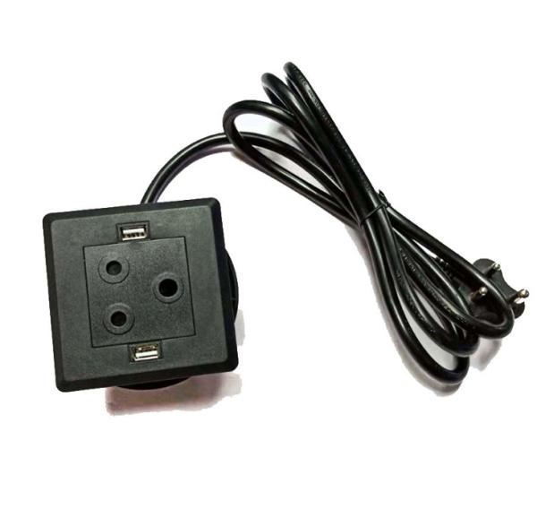 Quality Practical Creative Small USB Conference Table Socket British Standard for sale