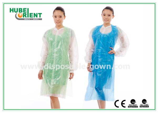 Quality Smooth Surface Disposable PE Aprons/Emboss Process PE Apron For Disposable Use for sale