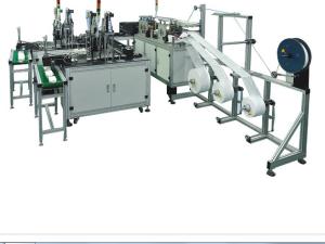 Buy cheap Disposable Three Layer PLC Face Mask Making Machine For Outer Ear Type product