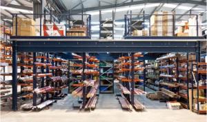 Buy cheap Multi Tier Warehouse Mezzanine Systems , Mezzanine Floor Racking System For Small Goods product