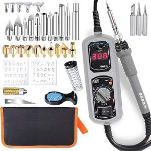 Buy cheap LCD Display 5Min Heating 60W Pyrography Soldering Iron product