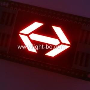 Buy cheap Ultra Bright Red 1inch Dual Arrow LED Display Common Anode For Elevator Direction Indicator product