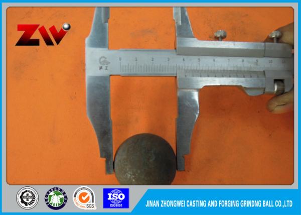 Quality Low breakage rate cast iron and forged grinding balls for ball mill media for sale