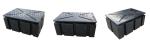 Black Modular LLDPE Floater Dock EPS Foam 30mm Floating Pontoon