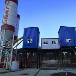 China PLC Control Batching Cement Concrete Central Mixing Plant Ready Mixed on sale