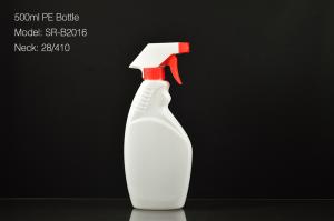 Buy cheap 500ml HDPE trigger bottle,liquid industrial use detergent plastic bottles product