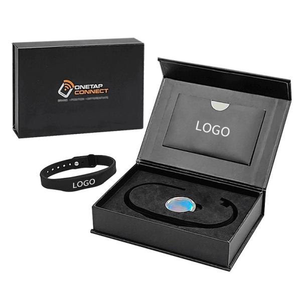 Quality Waterproof Custom Gift Box for Festival Event RFID Washable Silicone Wristband for sale
