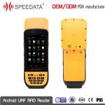Rugged Android 5.1 Low Frequency RFID Reader 125khz RS232 For Animal Identificat
