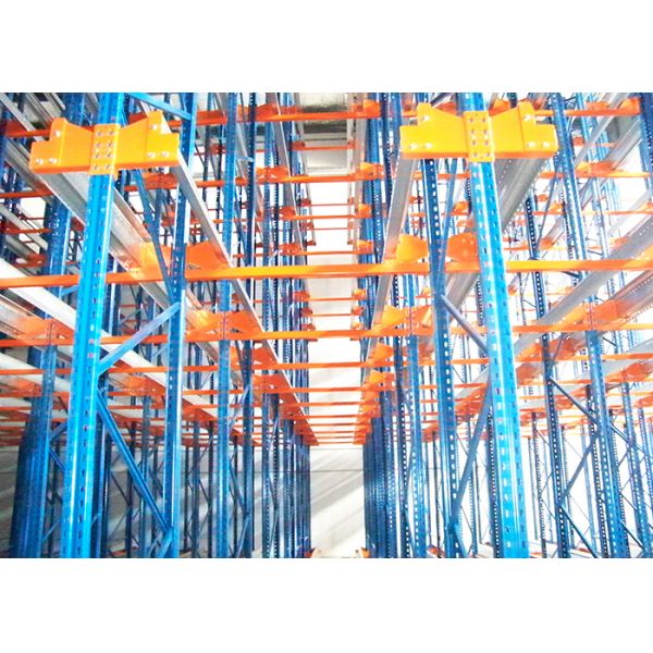 Industrial Powder Coating Heavy Duty Radio Shuttle Racking System 1500kg/Layer