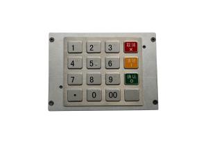 Buy cheap Encrypted PCI 5.0 Bank PinPad Mechanical Number Pad RS232 Interface Waterproof product