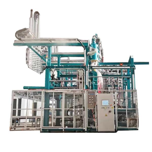 Quality 17kw EPS Shape Moulding Machine With Robot 1400x1600mm for sale