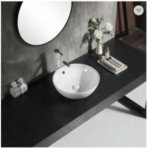 China Square Bathroom Wash Basin Sink Bowl Shape Wash Basin Ceramic Body on sale