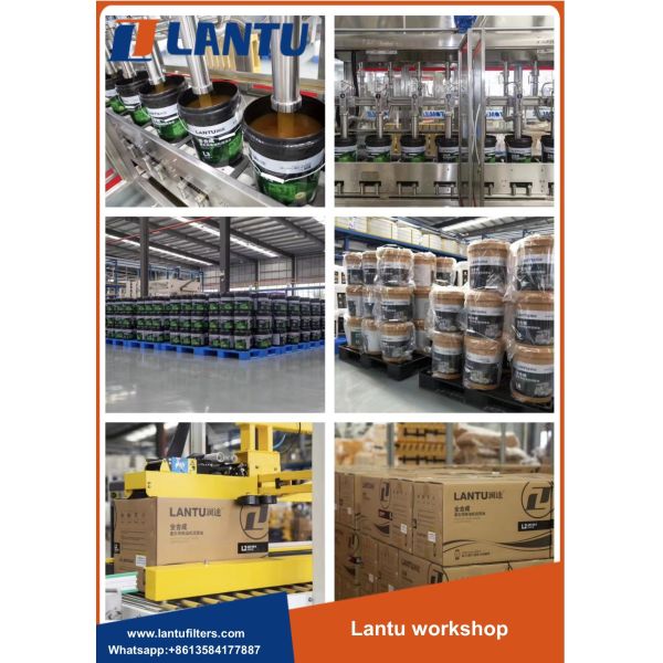 LANTU Truck Lubrication Engine Oil OEM Factory Supply Full Synthetic Diesel Engine Oil SAE 10W-40