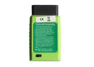 China OBD Remote Toyota Car Key Chip Programming Tools Plastic Material Green Color on sale
