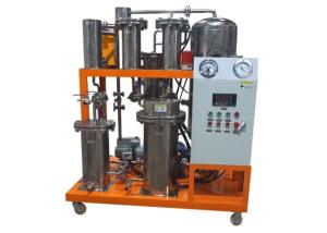 China Double Stage Vacuum Transformer Oil Filtration Machine Carbon Steel Material on sale