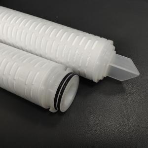 China 2.7 OD 60μM Pleated Polypropylene Water  Filter Cartridge on sale