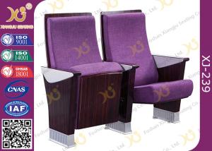 Buy cheap Safe Foldable Auditorium Chairs / College Lecture Hall Furniture product