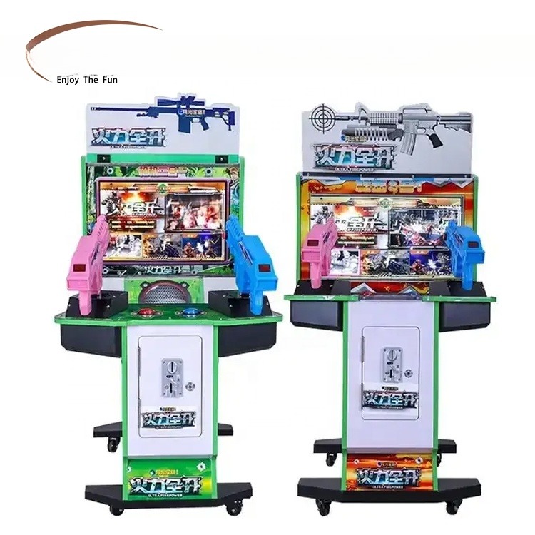 32LCD High Definition Screen Video Shooting Game Machine For Indoor Game Zone