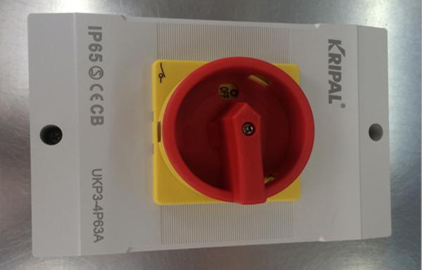 Quality Weatherproof Rotary Isolator Switch Safety Main Switch Surface Installation for sale