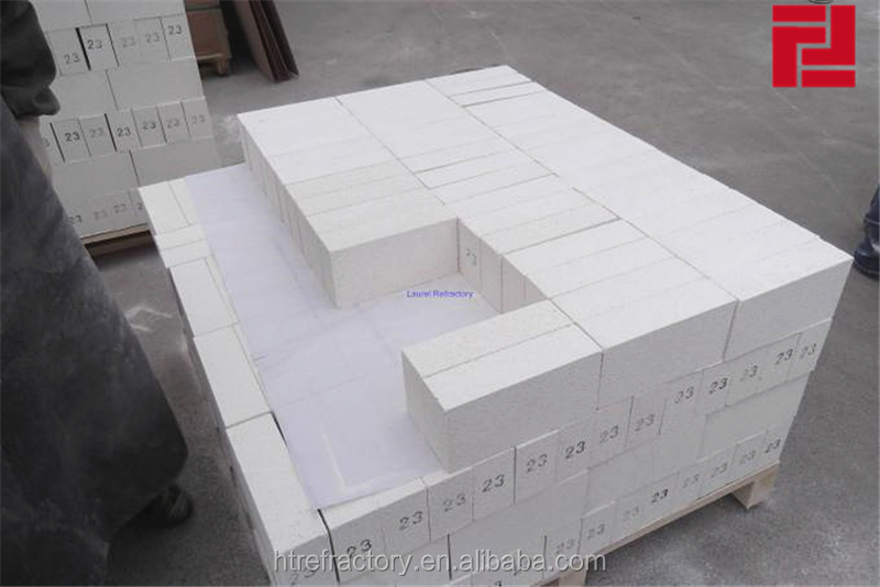 Temperature Furnace IFB2300 Mullite Insulation Brick with ISO9001-2008 Certification