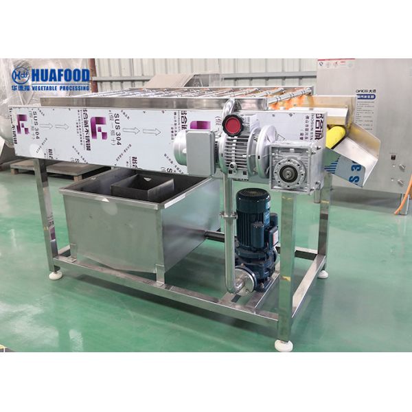 Industrial Brush SUS304 Vegetable Washing Machine