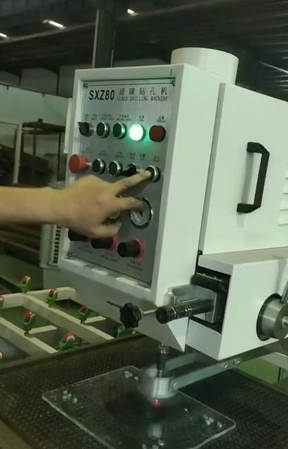 China Manufacturer Direct Selling CNC Fully Automatic Multi-Head Laser Positioning Glass Drilling Machine
