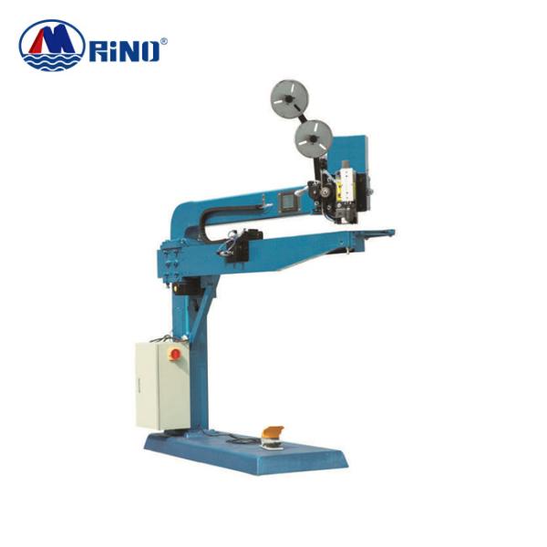 Quality Manual Carton Box Stitching Machine 0.48t With Fixed Stitching Ability for sale