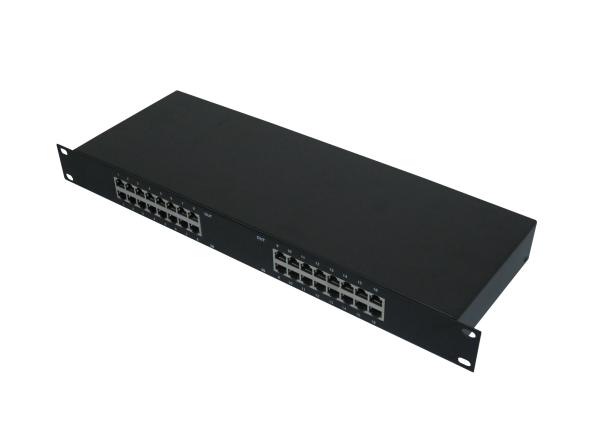 Quality 16 Channel Ethernet Surge Protection Devices POE Connector Network Surge Arrester for sale