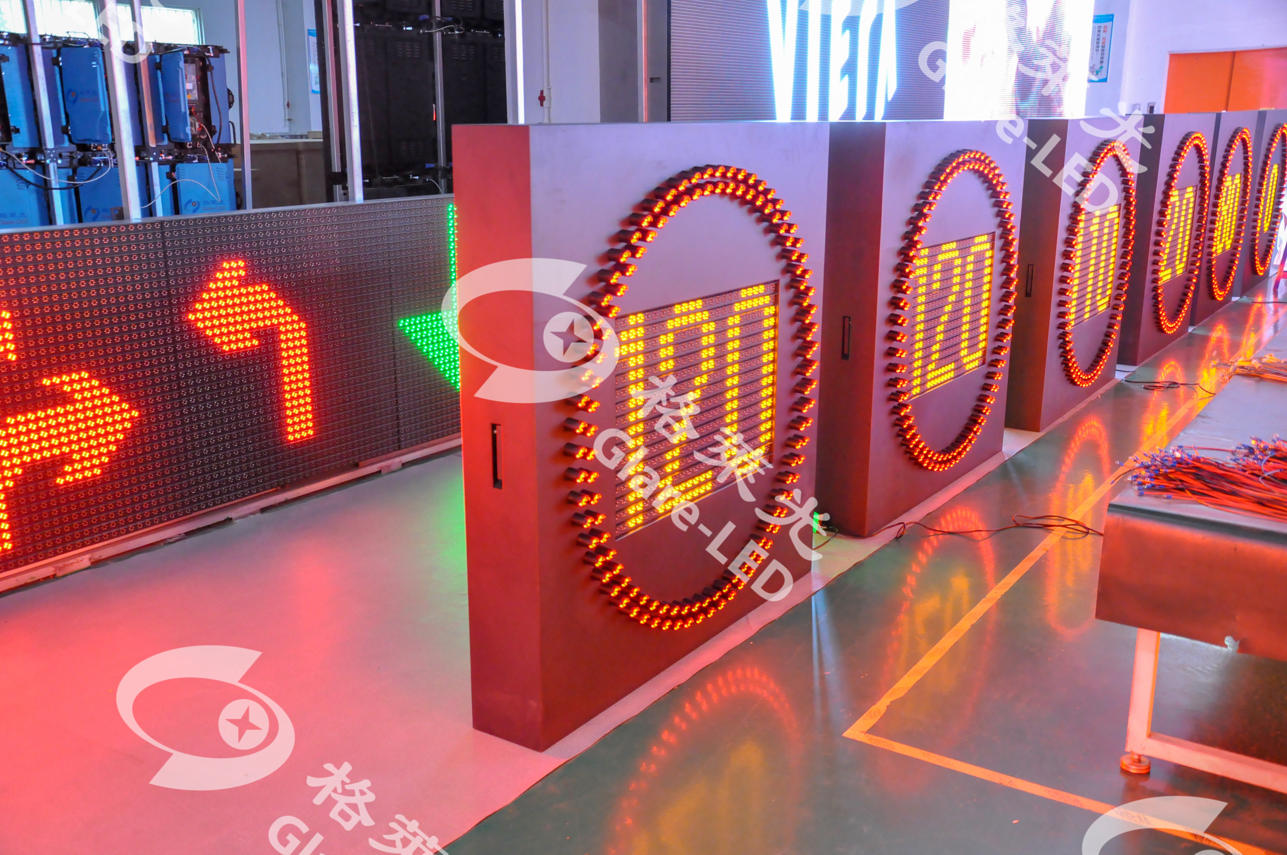 Variable Speed Limit LED Display Board for Traffic Control on Highways Life Span 000 Hours